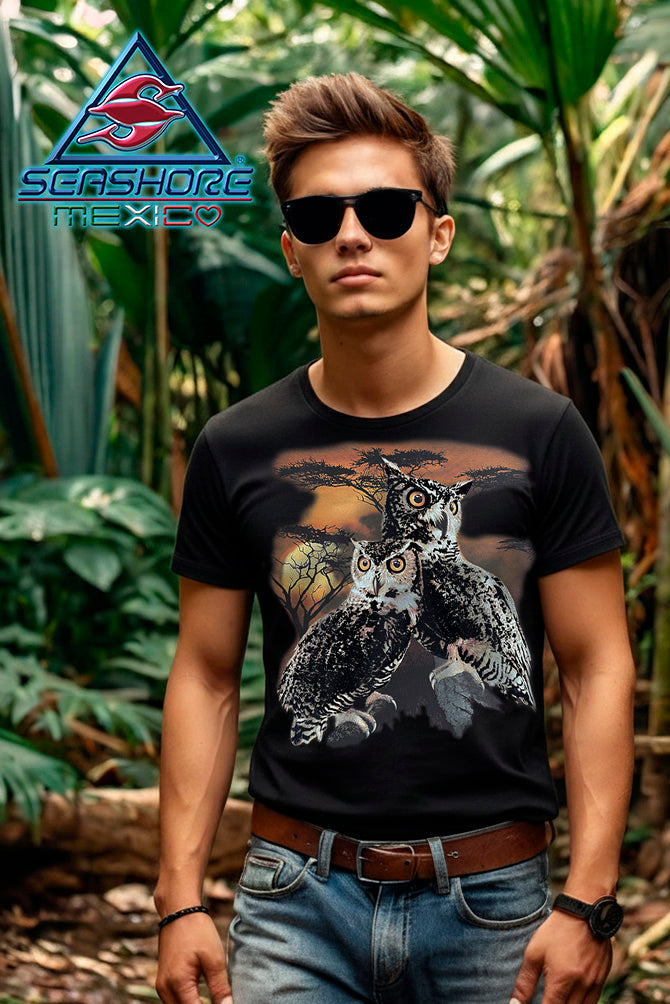 PLAYERA CABALLERO BÚHO