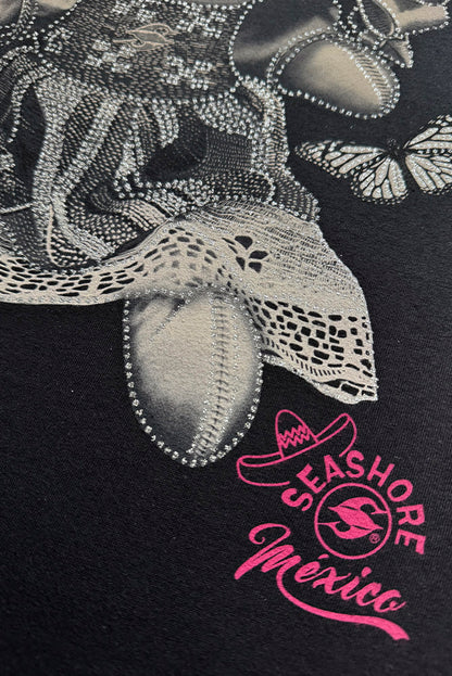 PLAYERA DAMA MUÑEQUITA BRILLITOS