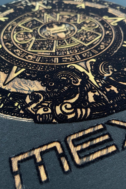 PLAYERA CABALLERO CALENDARIO AZTECA