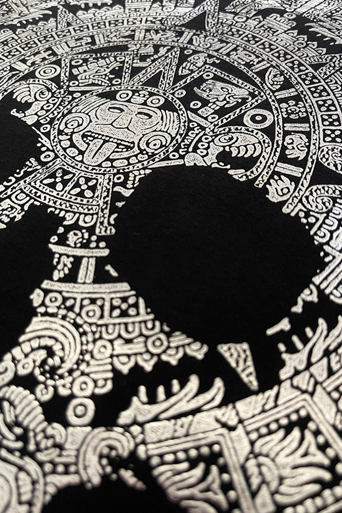 PLAYERA NIÑA CALAVERA BRILLANTE