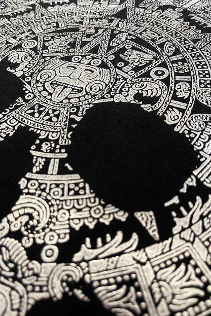 PLAYERA NIÑA CALAVERA BRILLANTE