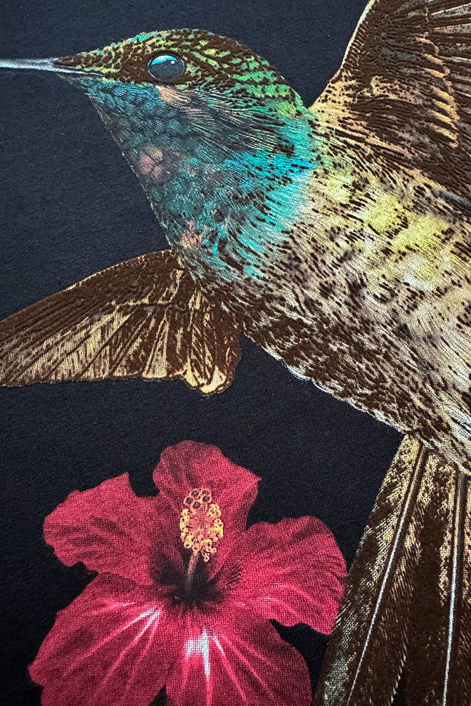PLAYERA  DAMA COLIBRI