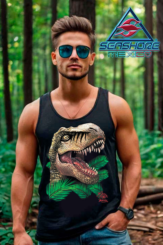 TANK TOP CABALLERO DINOSAURIO