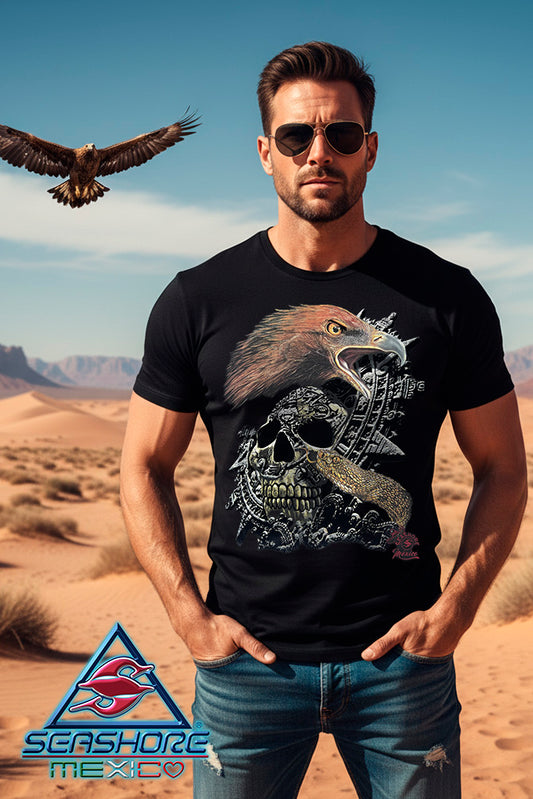 PLAYERA CABALLERO DESTINO AZTECA