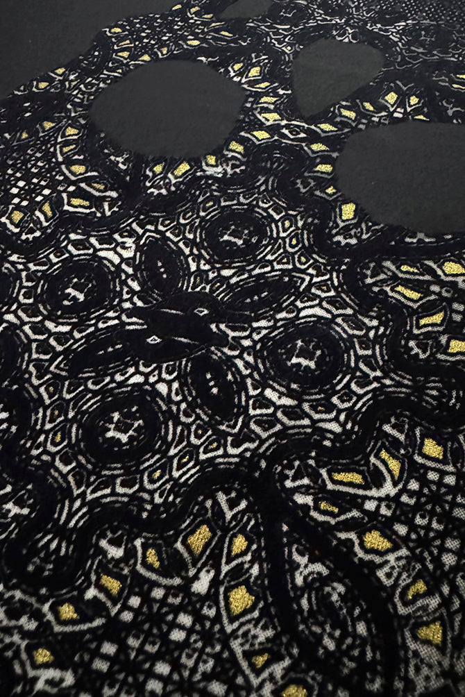 PLAYERA DAMA  CALAVERA DIAMANTE
