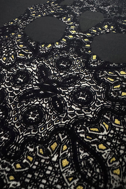 PLAYERA DAMA  CALAVERA DIAMANTE