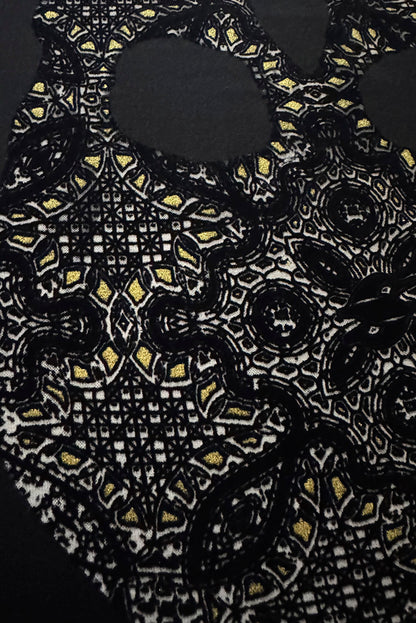 PLAYERA DAMA  CALAVERA DIAMANTE