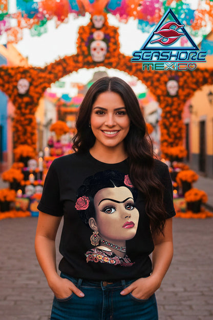 PLAYERA DAMA  MUÑEQUITA ELEGANTE