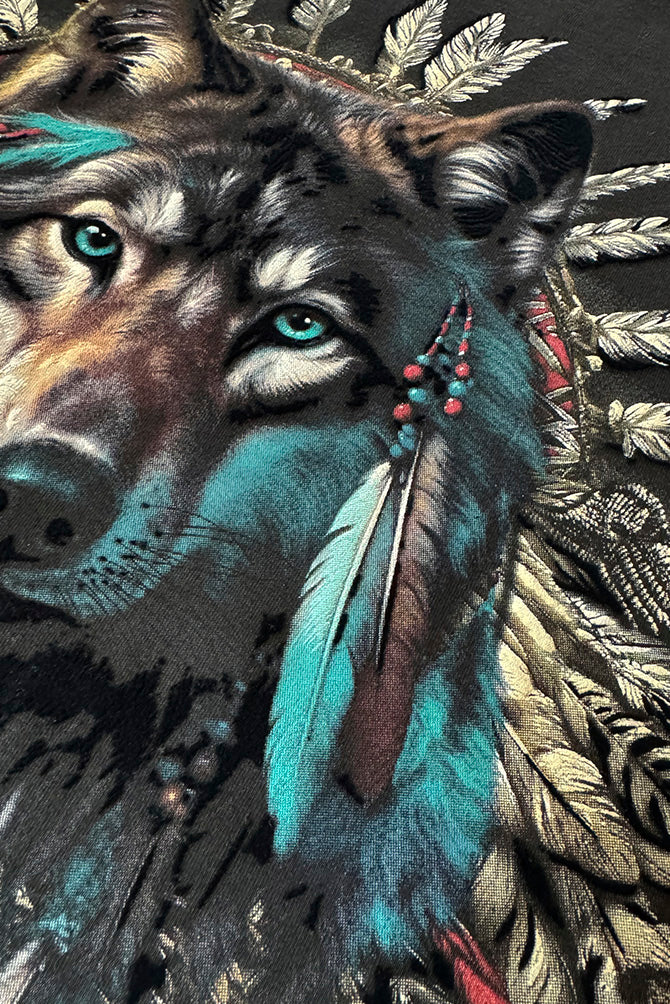 PLAYERA CABALLERO LOBO ESTANDARTE