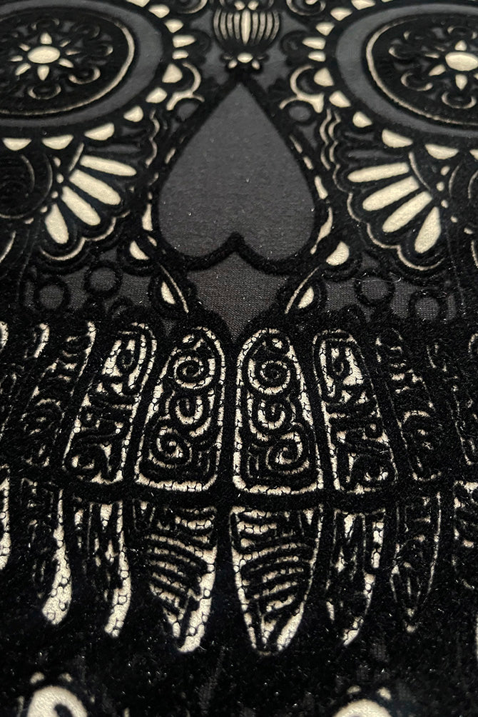 PLAYERA CABALLERO CALAVERA BRILLANTE