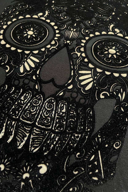 PLAYERA CABALLERO CALAVERA BRILLANTE