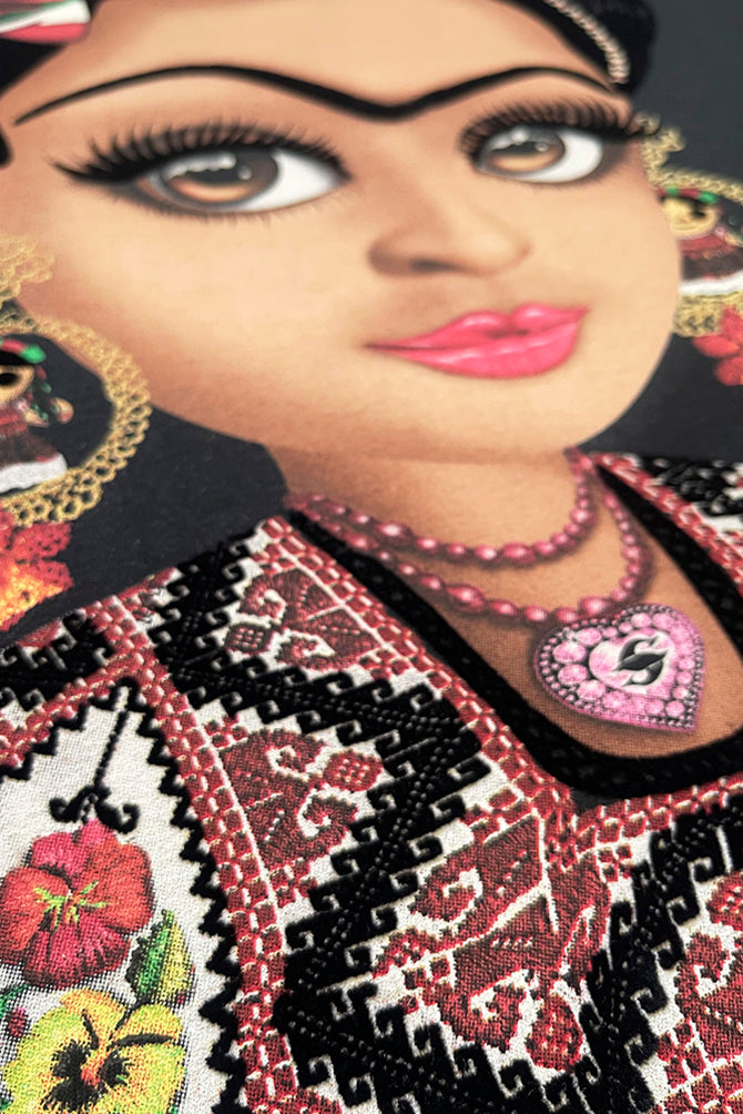 SUDADERA GRUESA CON CAPUCHA NIÑA MUÑEQUITA