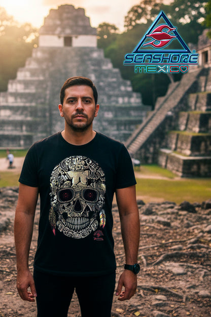 PLAYERA CABALLERO CALAVERA PIEDRA