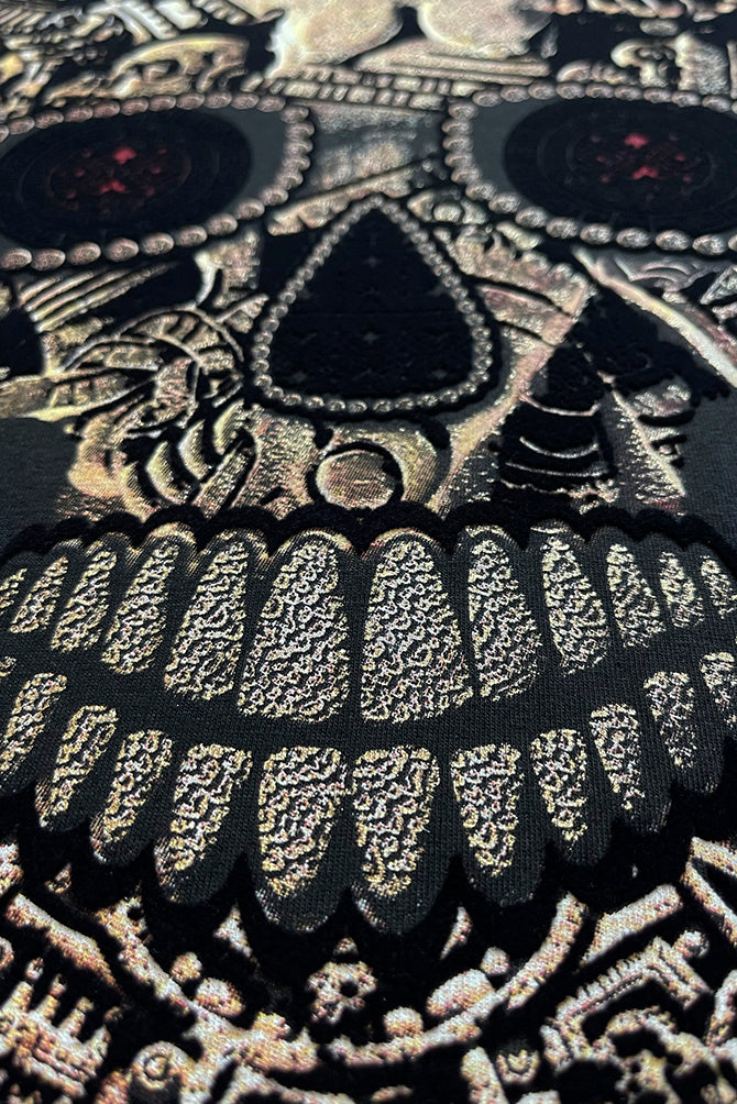 PLAYERA CABALLERO CALAVERA PIEDRA