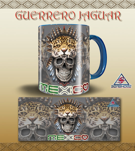 TAZA GUERRERO JAGUAR