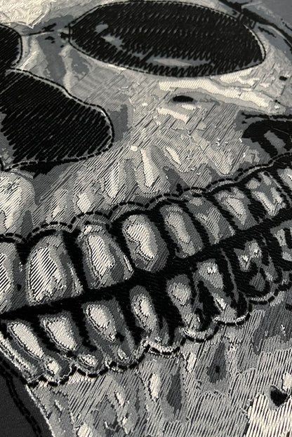 PLAYERA CABALLERO CALAVERA HILOS