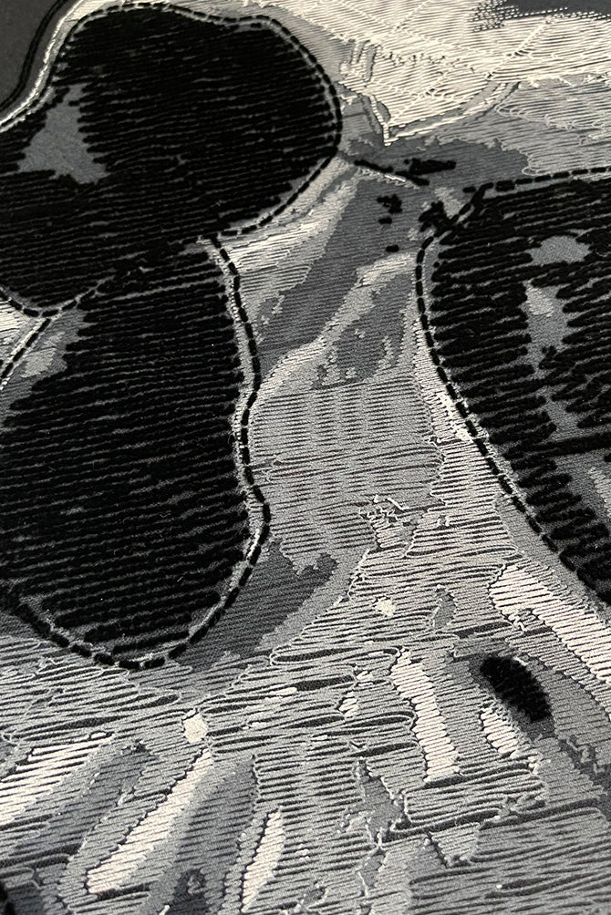 PLAYERA CABALLERO CALAVERA HILOS