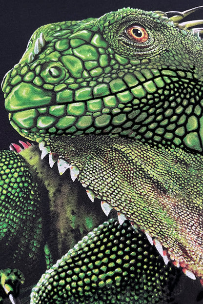 PLAYERA CABALLERO IGUANA VERDE