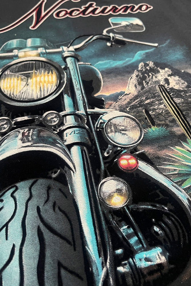 PLAYERA CABALLERO MOTOCICLETA JINETE