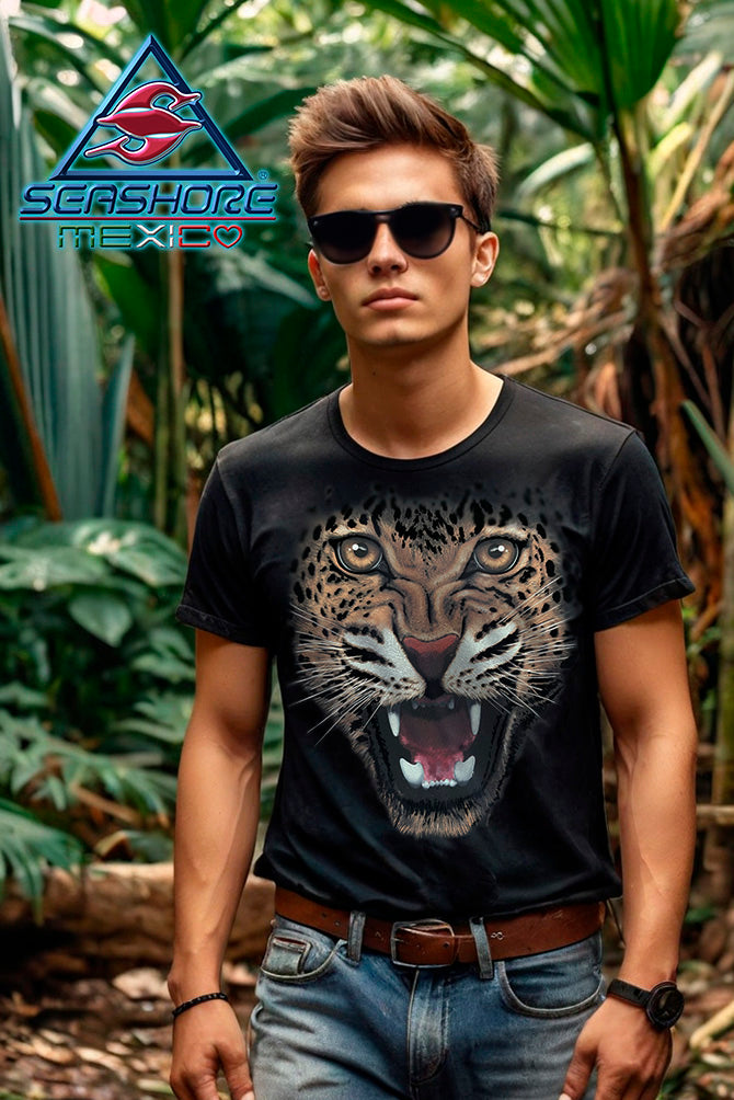 PLAYERA CABALLERO JAGUAR SOMBRAS