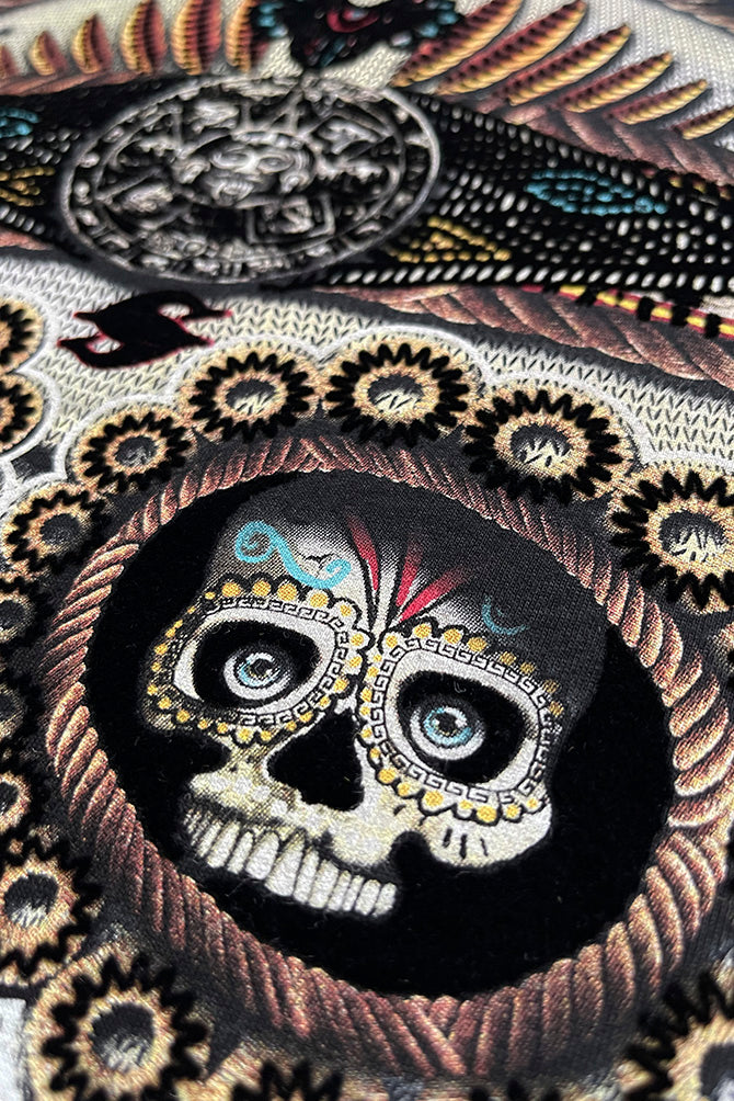 PLAYERA  DAMA  CALAVERA LASITOS