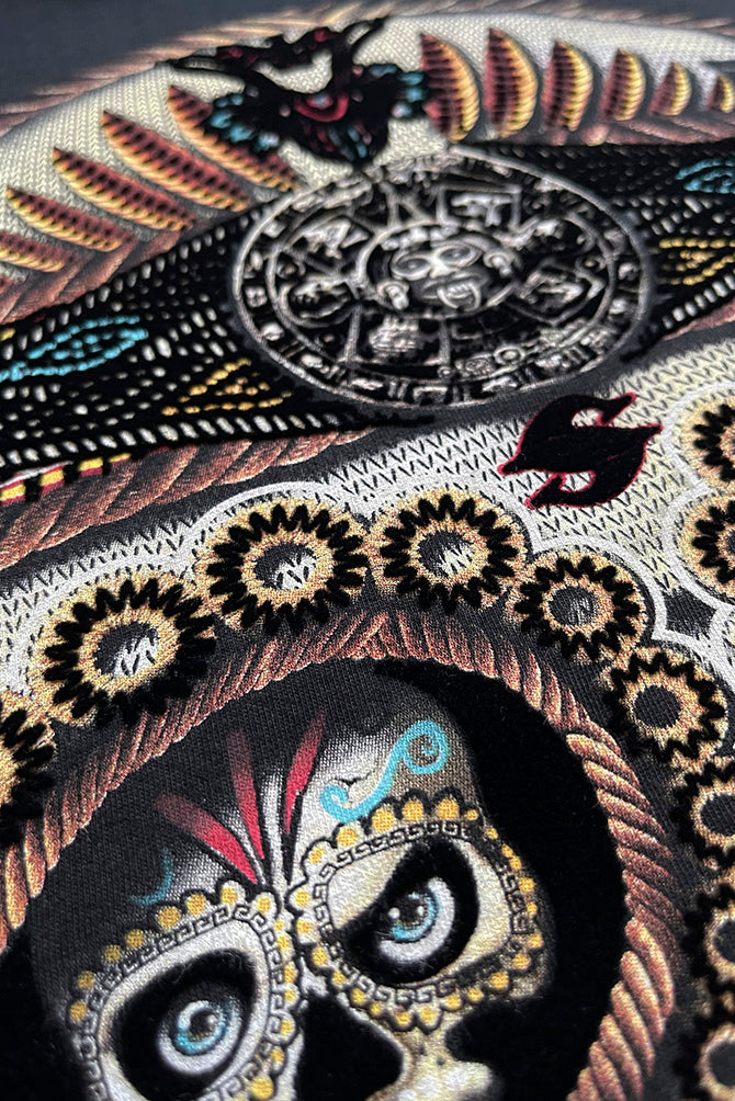 PLAYERA  DAMA  CALAVERA LASITOS