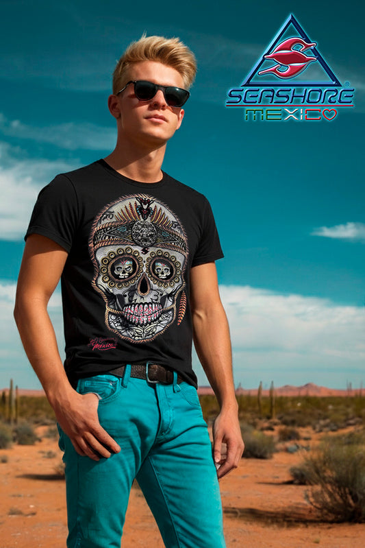 PLAYERA CABALLERO CALAVERA LASITOS