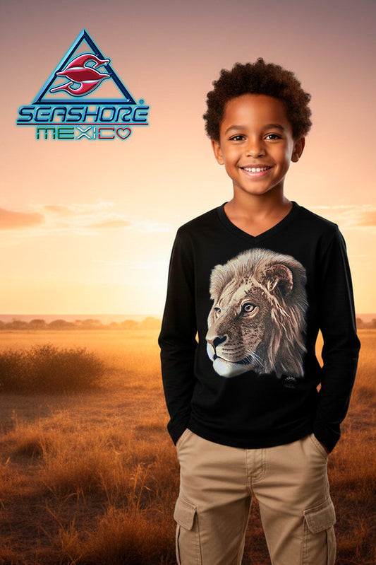 PLAYERA  NIÑO LEÓN