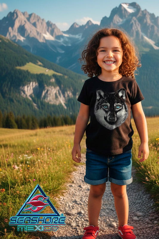 PLAYERA BEBE LOBO