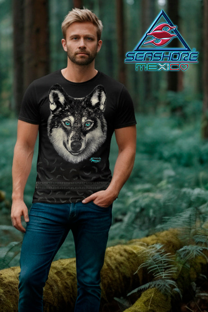 PLAYERA CABALLERO LOBO
