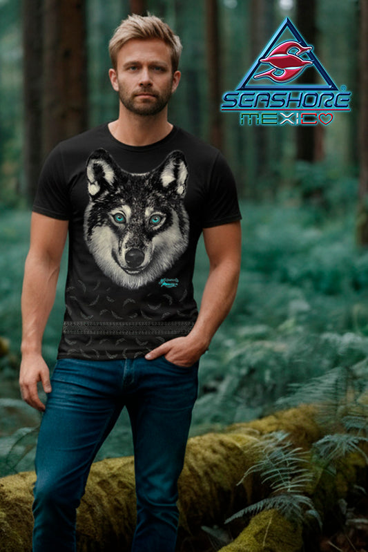 PLAYERA CABALLERO LOBO