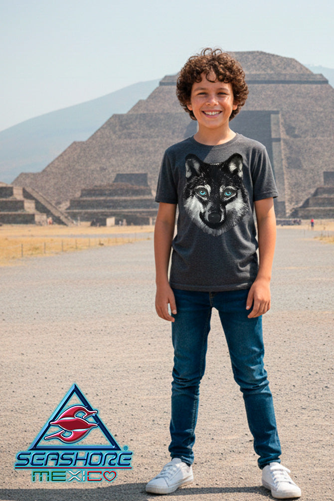 PLAYERA NIÑO LOBO