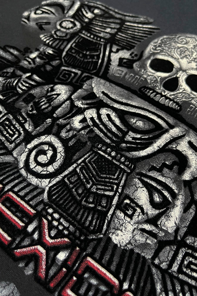 SUDADERA CON CAPUCHA CABALLERO CALAVERA CULTURAS