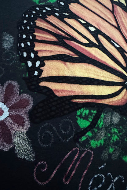 PLAYERA DAMA MARIPOSA MIGRANTE