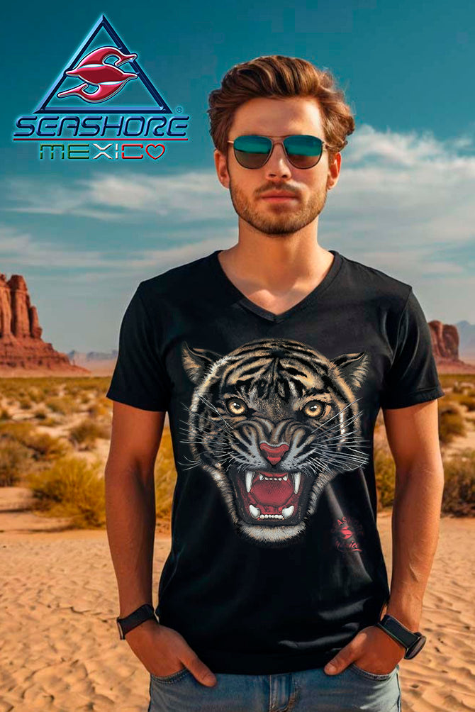 PLAYERA CABALLERO TIGRE SEASHORE