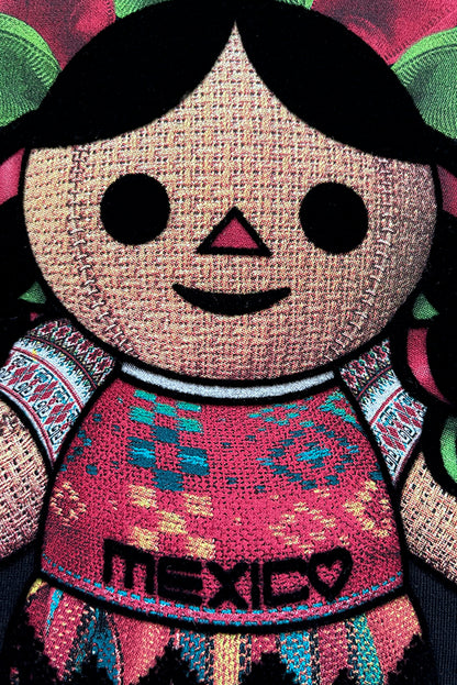 PLAYERA DAMA ESTAMPADA MANGA LARGA MUÑEQUITA SEASHORE