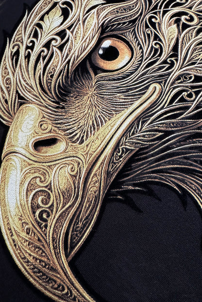 PLAYERA CABALLERO ÁGUILA GÓTICA