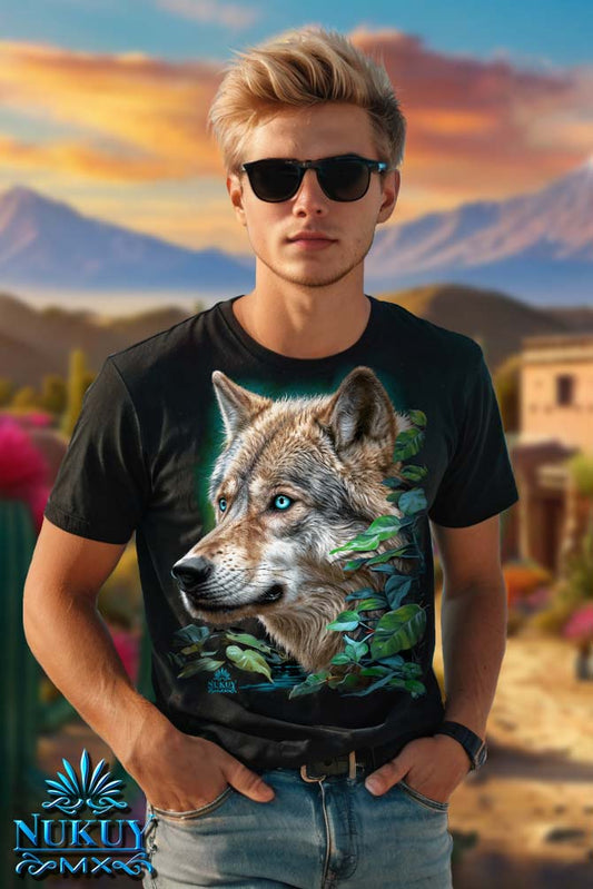 PLAYERA CABALLERO LOBO CAUTIVO