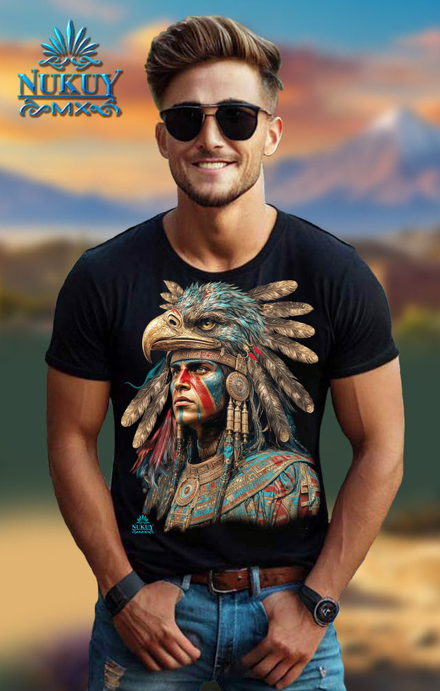 PLAYERA CABALLERO PRESENCIA AZTECA