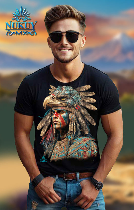 PLAYERA CABALLERO PRESENCIA AZTECA