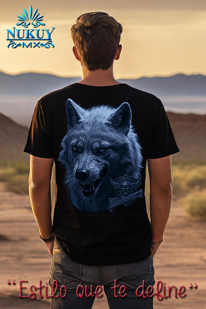 PLAYERA CABALLERO PAR DE LOBOS