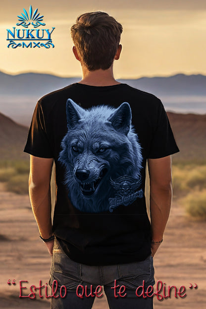 PLAYERA CABALLERO PAR DE LOBOS