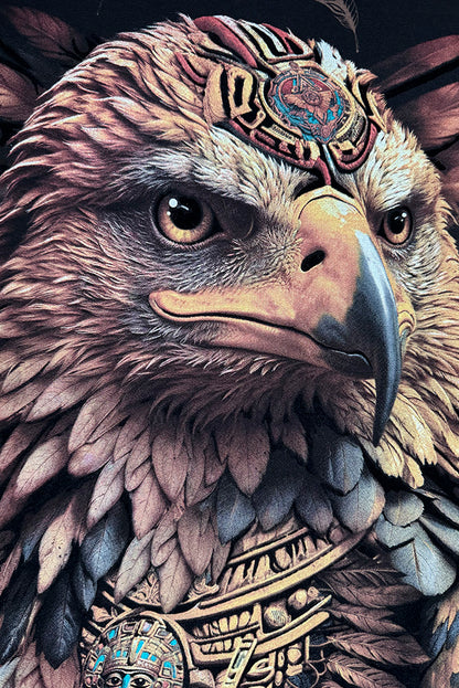 PLAYERA CABALLERO ÁGUILA SIMBOLO AZTECA