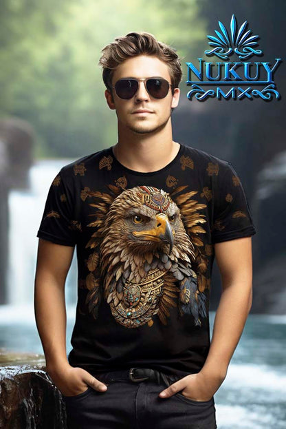 PLAYERA CABALLERO ÁGUILA SIMBOLO AZTECA