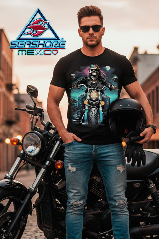 PLAYERA CABALLERO MOTOCICLETA NICE RIDER