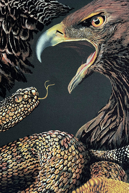 PLAYERA CABALLERO AGUILA CON LA SERPIENTE