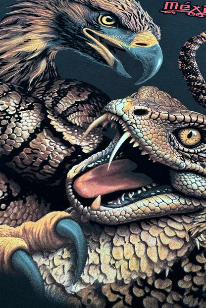 PLAYERA CABALLERO ÁGUILA CON LA SERPIENTE