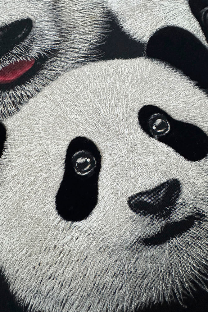 PLAYERA DAMA PANDAS