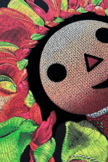 PLAYERA DAMA MUÑEQUITA PUNTADITAS