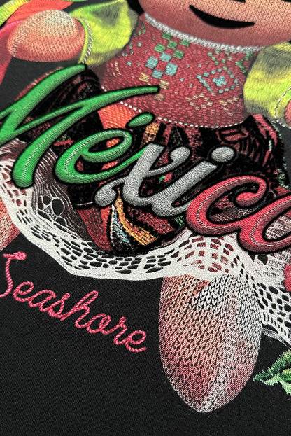 PLAYERA DAMA MUÑEQUITA PUNTADITAS